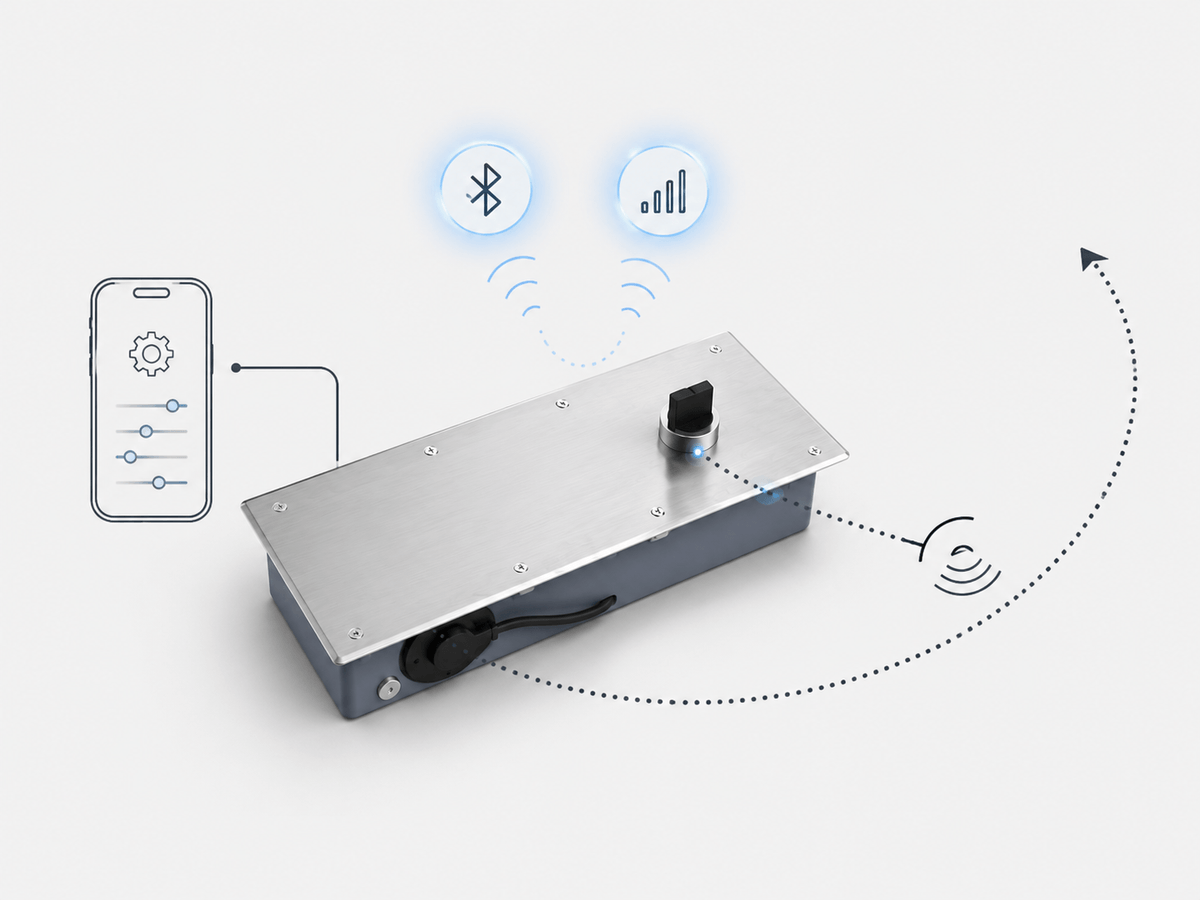 Bluetooth and 4G Built In. Open Your Gate from Anywhere.