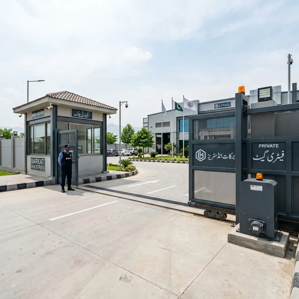 Heavy-Duty Industrial Gate Operators - Sliding Gate Opener, 200W & 400W Models 